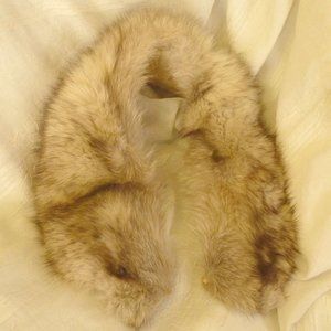 Genuine Vintage Fur Collar (probably farm-raised raccoon)